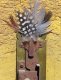 Hibou sur canette.Détail